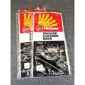 Vintage Hoover Type J Vacuum Bags 4010010J Slimline Constellation 5  Bags Total